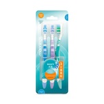 Mannings Wavy Toothbrush (Medium) 3pcs
