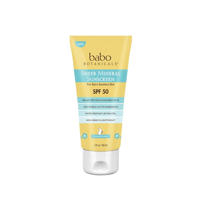 Babo Botanicals Sheer Mineral Sunscreen Lotion SPF50 (89ml) | Babo  Botanicals | Mannings Online Store