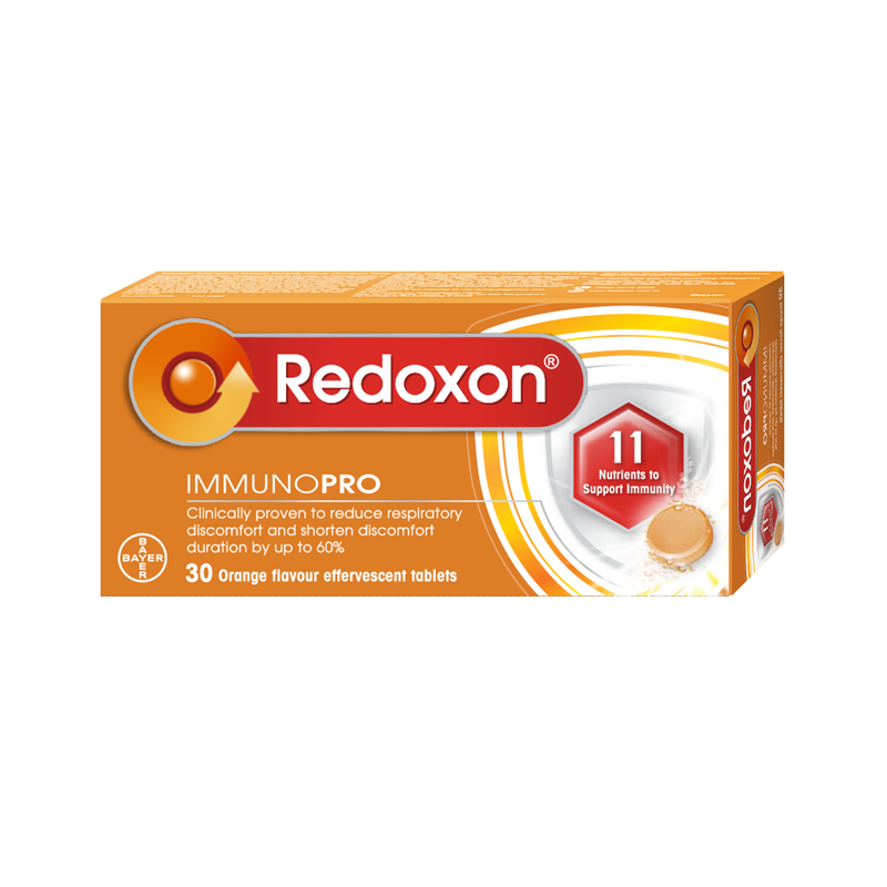 Redoxon IMMUNOPRO Platinum Immunity Formula Effervescent Tablets 30pcs