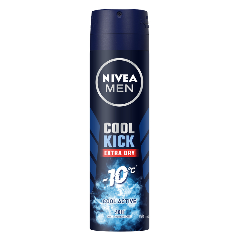 Nivea Men Cool Kick Deodorant Spray 150ml
