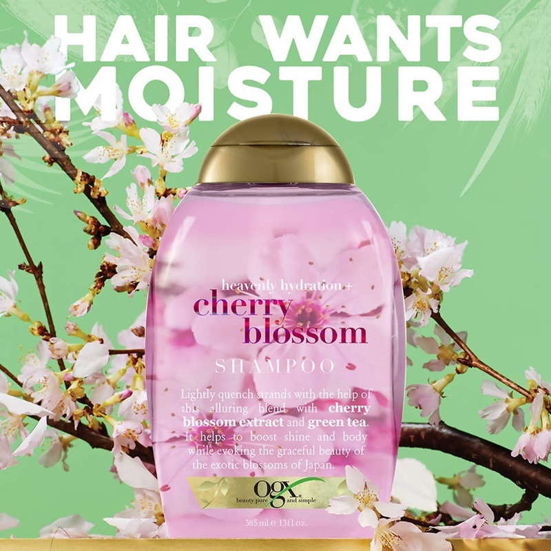 OGX Cherry Blossom Shampoo 385ml