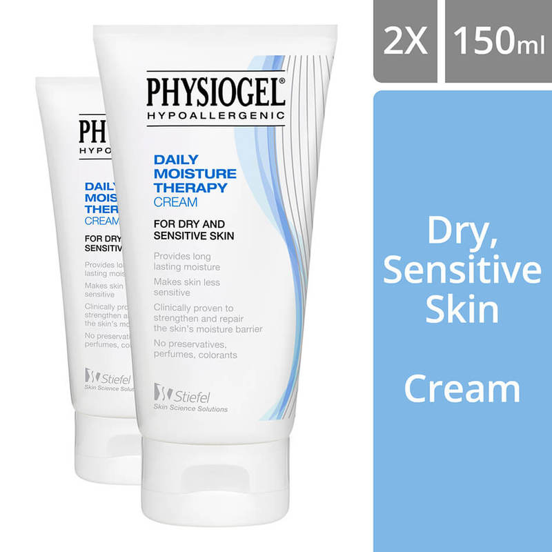 Physiogel Daily Moisture Therapy Cream Twin Pack, 2x150ml