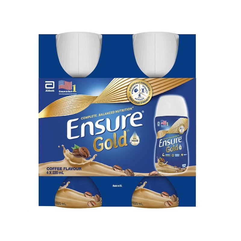 Ensure Gold HMB Liquid Coffee 220ml x 4s