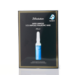 JM Solution Water Luminous S.O.S. Ampoule Hyaluronic Mask Black 30ml x 10pcs
