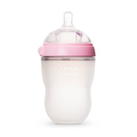 Comotomo Natural Feel Baby Bottle(Pink), 250ml