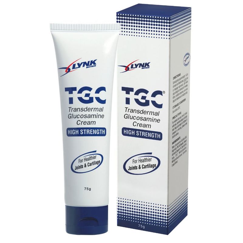 Lynk TGC High Strength Glucosamine Cream, 75g