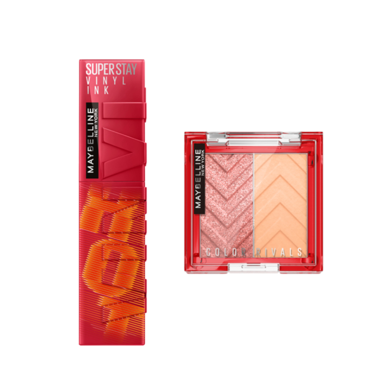 Maybelline Hot Pot Limited Collection Mild Lip & Eye Set 1 Set