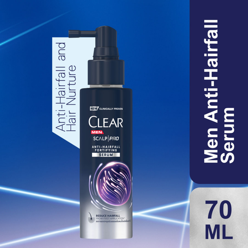 Clear Men Scalp Anti Hair Fall Serum 70ml