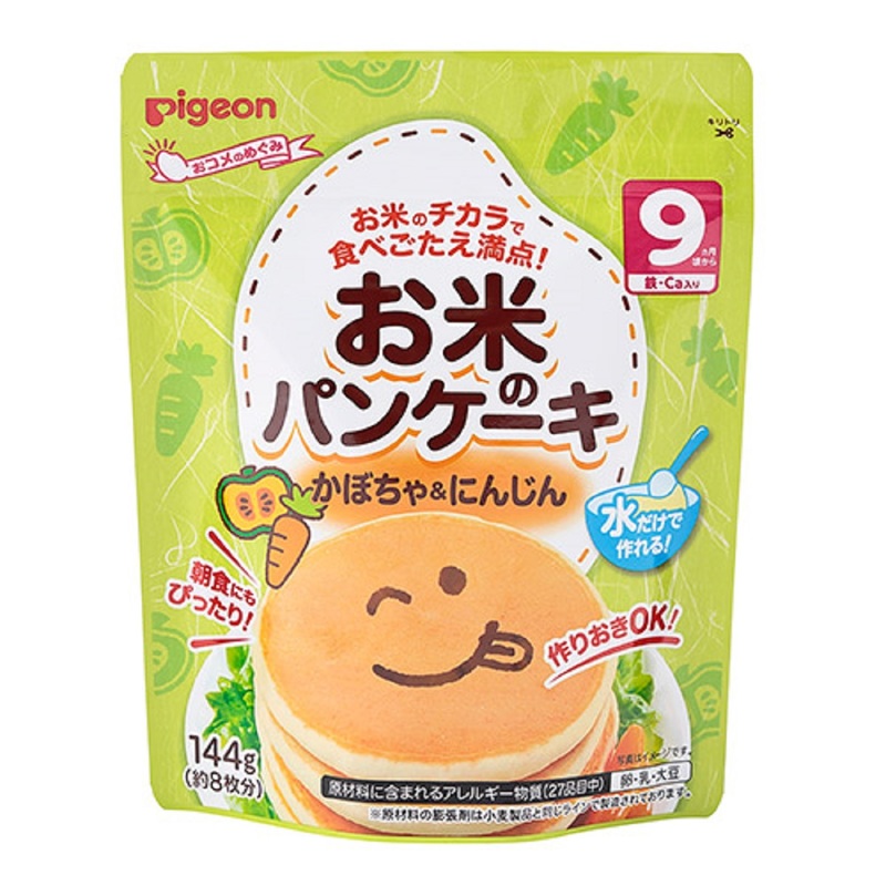 Pigeon Rice Pancake Powder P&C 144g