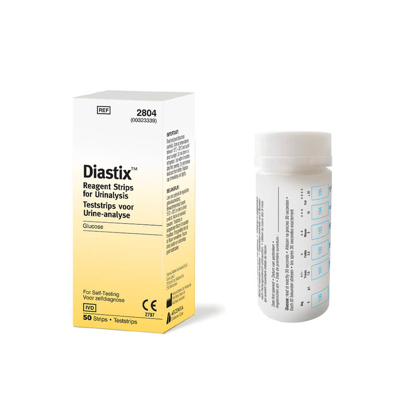 Contour Diastix Urine Glucose Test Strips 50s