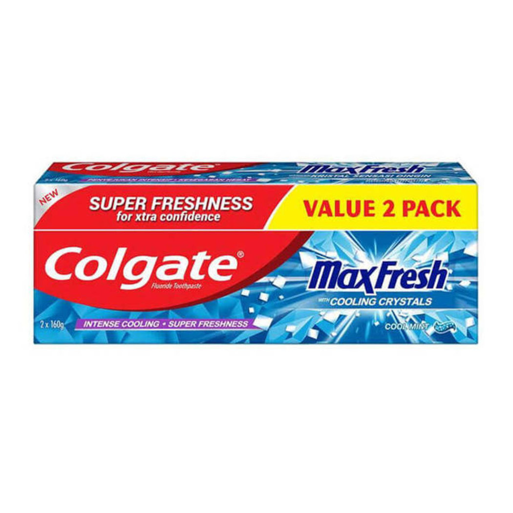 Colgate Max Fresh 2x160g | Toothpaste | Oral Care | Toiletries ...