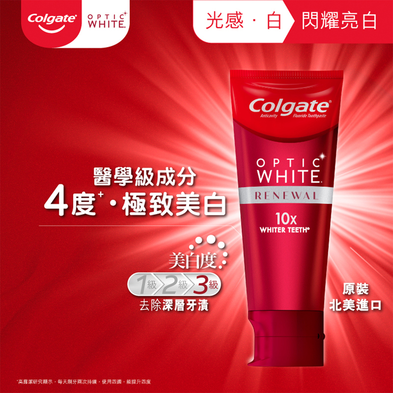 Colgate Optic White Renewal Toothpaste 85g