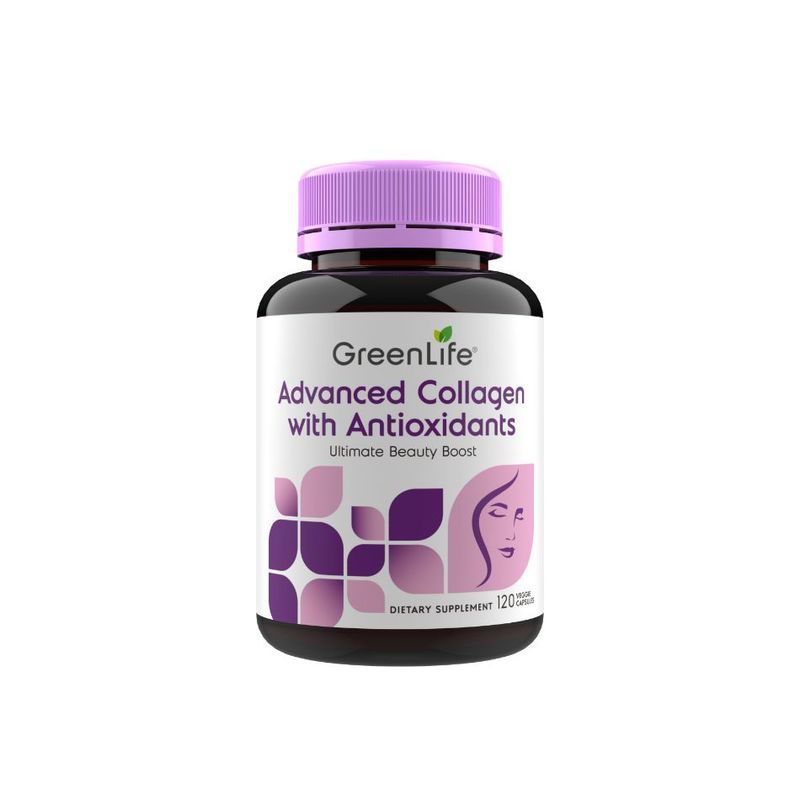 GreenLife Advanced Collagen with Antioxidants, 120 capsules