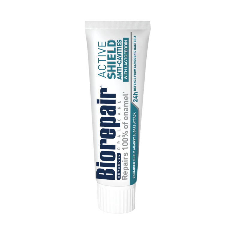 Biorepair Advanced Active Shield Anti-Cavities Toothpaste 75ml