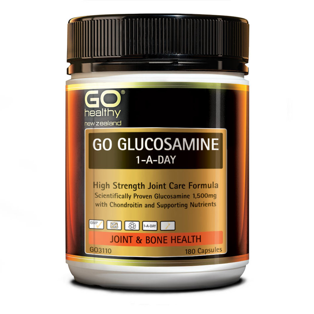 GO Healthy Glucosamine, 180 capsules | GO Healthy | Guardian Singapore