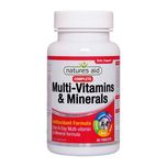 Natures Aid Complete Multi-Vitamins & Minerals (Antioxidant Formula) 90 tabs