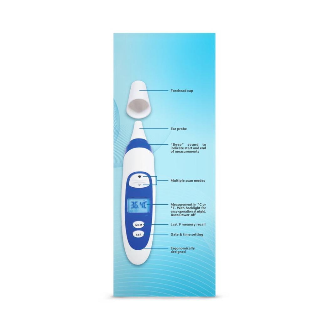 Guardian Infrared Forehead & Ear Thermometer Thermometers Baby