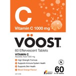 VOOST Vitamin C Effervescent Vitamin Supplement 60 Tabs to maintain immune system health (60 count)
