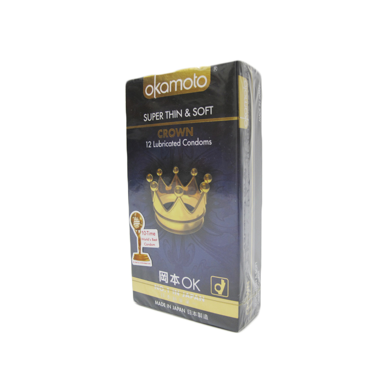 Okamoto Crown Condoms, 12pcs