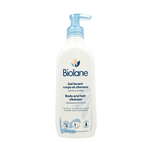 Biolane 2 in 1 Body and Hair Cleanser (soap free - tear free) 350ml (Random New/Old Package)