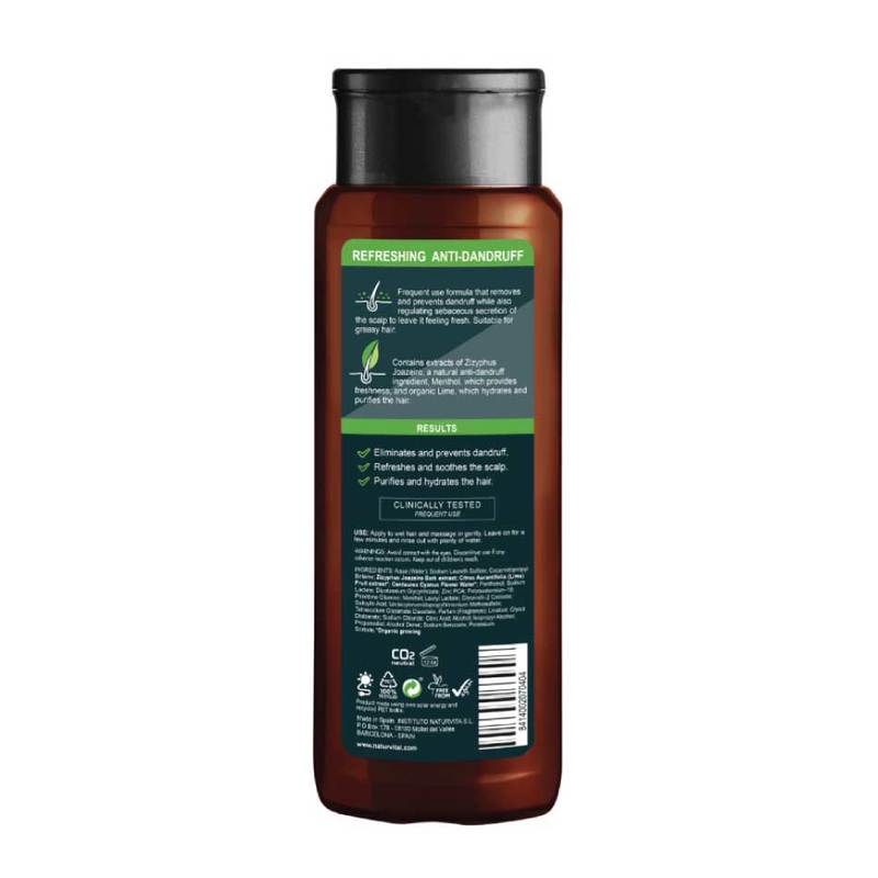 NaturVital Anti-Dandruff Shampoo Greasy Hair, 300ml