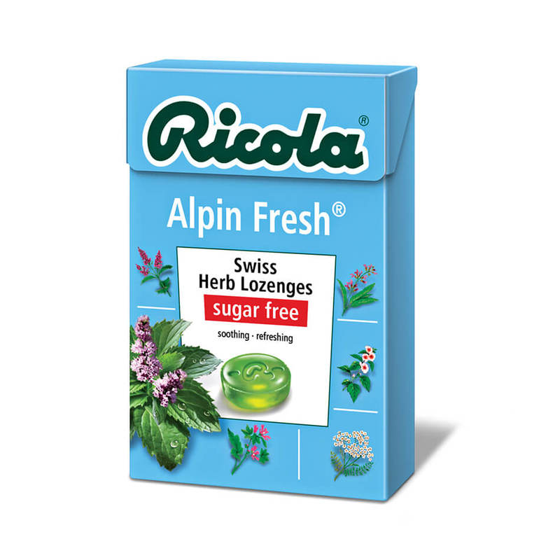 Ricola Swiss Herb Lozenges Alpine Fresh, 45g