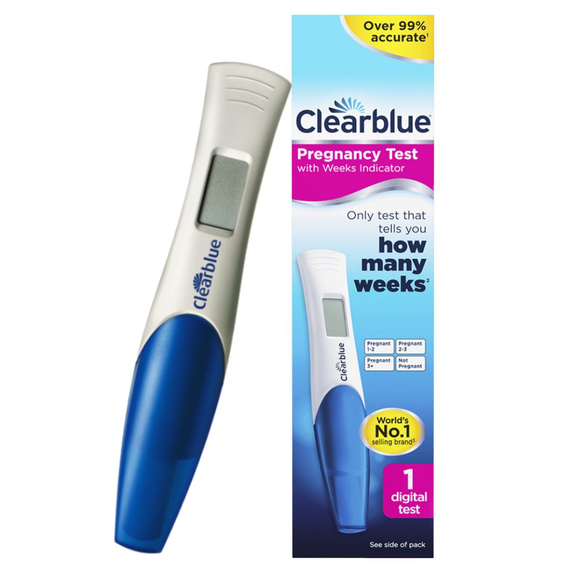 Clearblue Digital Pregnancy Test Kit with Conception Indicator - 2 Tests