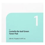 Numbuzin No.1 Centella Re-leaf Green Toner Pad 70pcs