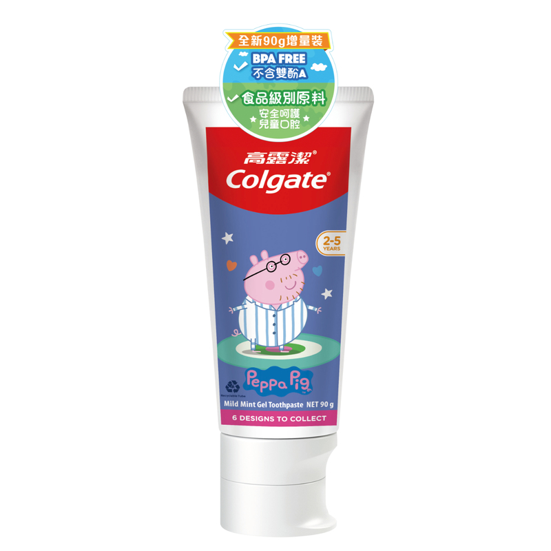 Colgate Peppa Pig Toothpaste (2 - 5 Yrs) 90g (Random Delivery)