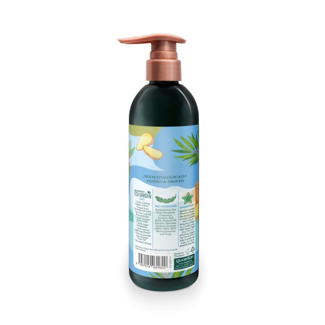 Guardian Eco Garden Anti-Dandruff Ginseng & Tea Tree Shampoo 500ml ...