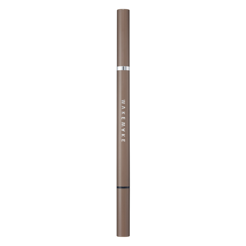 WAKEMAKE Natural Hard Brow Pencil Slash Cut (02 Ash Brown) 0.25g