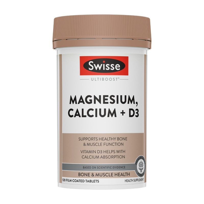 Swisse Magnesium Calcium Vit D3 120S