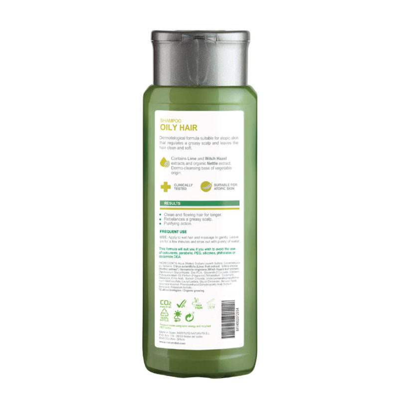 NaturVital Sensitive Oily Shampoo Lime, 300ml