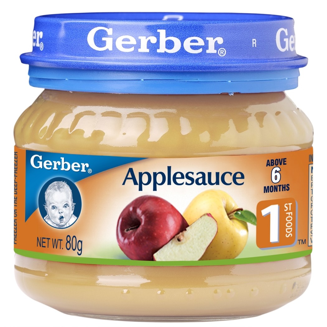 Gerber baby sale applesauce