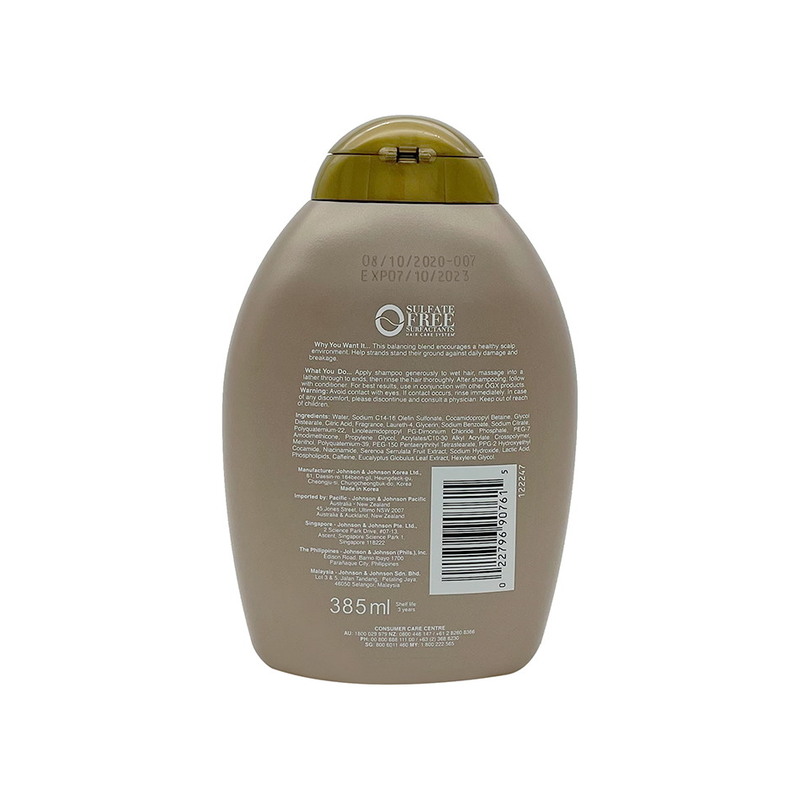 Ogx Anti-Hair Fallout Niacin3 & Caffeine Shampoo, 385ml