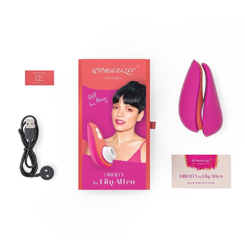 Womanizer Liberty Clitoral Massager -  Lily Allen Special Edition