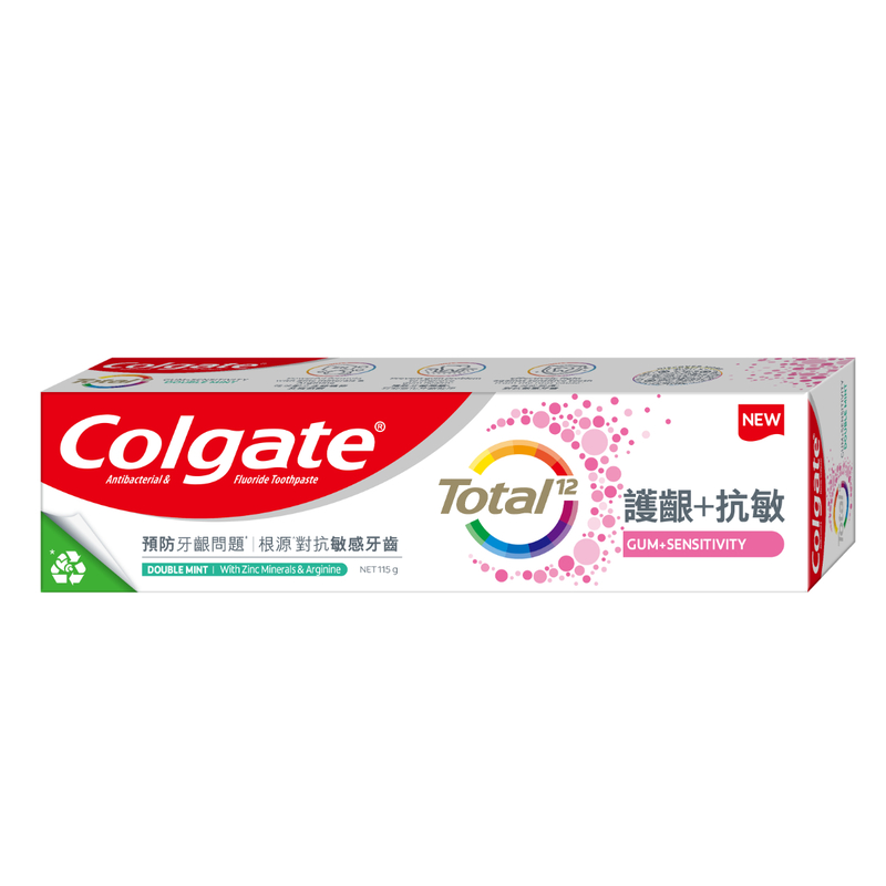 Colgate高露潔全效專業護齦抗敏牙膏(雙重薄荷) 115克