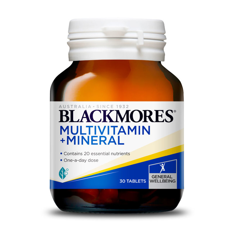 Blackmores Multivitamins + Minerals 30s