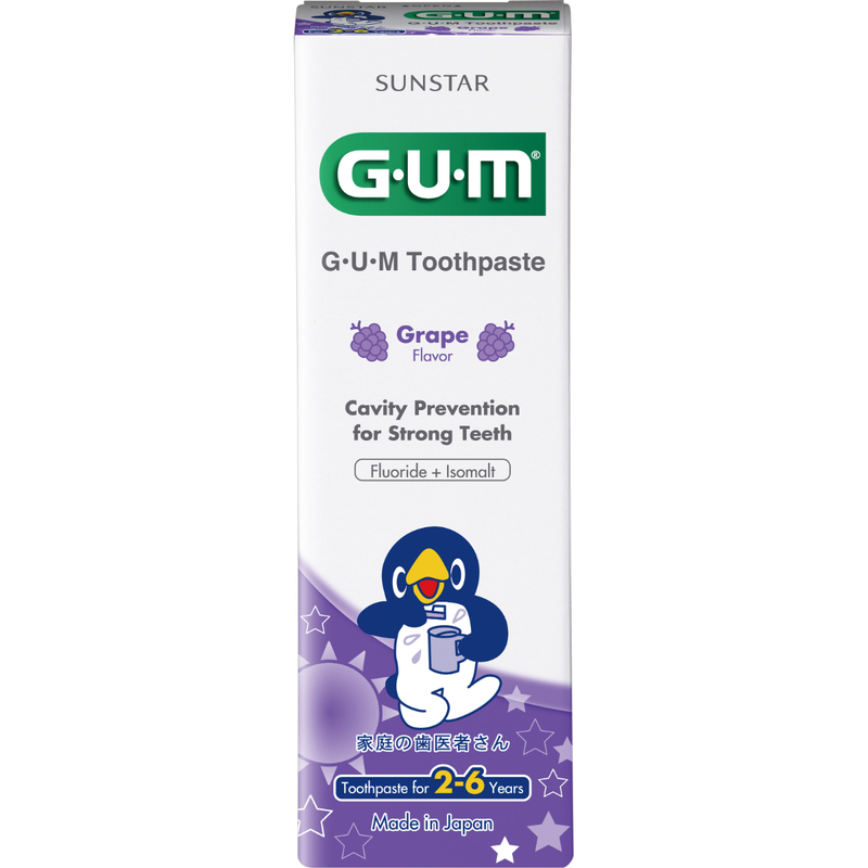 Gum Toothpaste Grape (For 2 - 6 Years) 70g