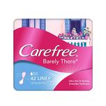 Carefree Pantyliner Barely There Unscented, 42pcs