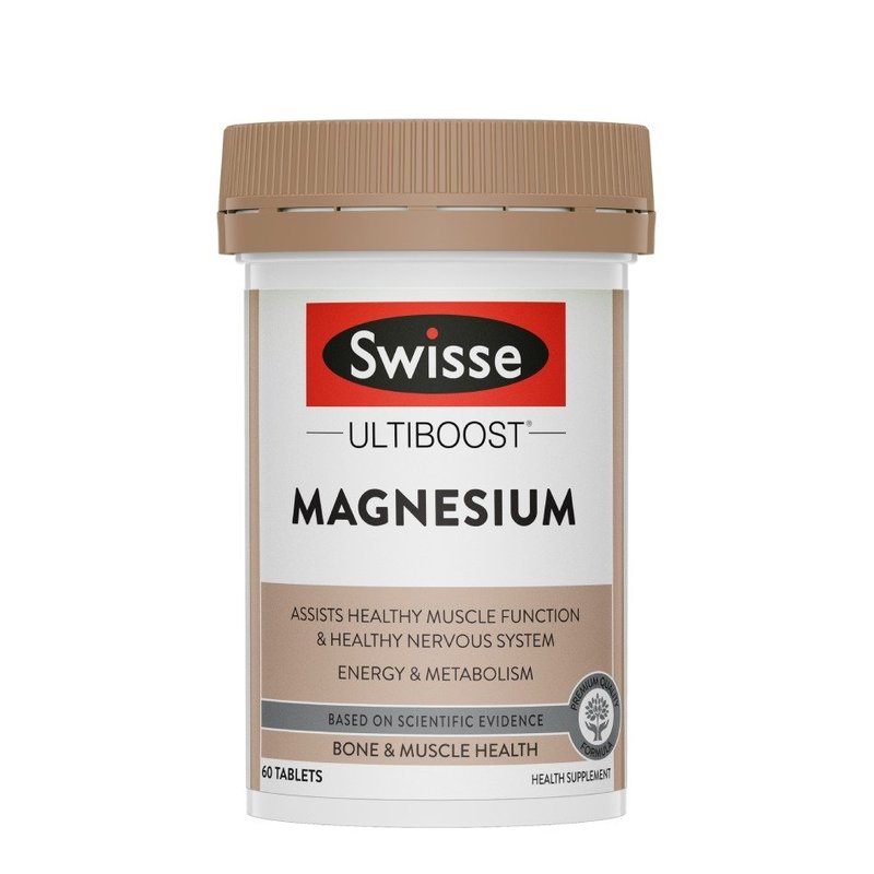 Swisse Ultiboost Magnesium B6 60 Tabs