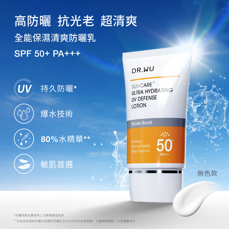 DR.WU Ultra Hydrating UV Defense Lotion SPF50+ PA+++ 35ml