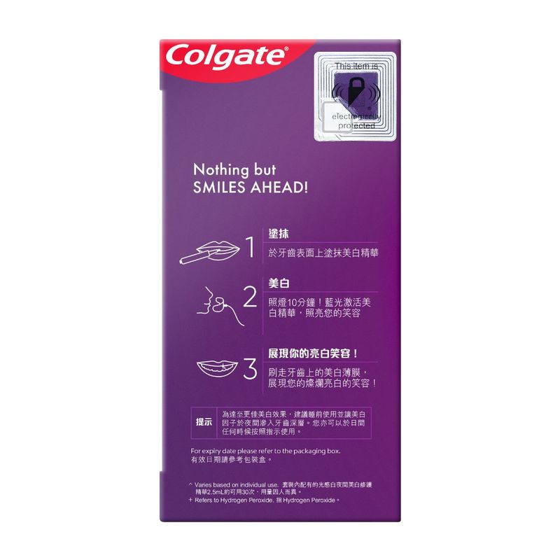 Colgate Optic White FlexLight LED Teeth Whitening Kit 1pc