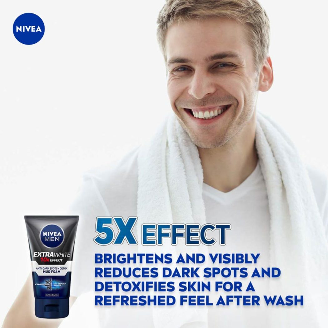 Nivea Men Whtening Facial Foam, 100ml | Men's Skincare | Men | Guardian ...