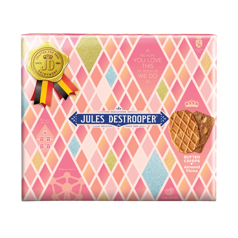 Jules Destrooper Wrapped Assortment Gift Box 200g