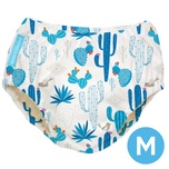 Charlie Banana 2-in-1 Swim Diaper & Training Pants Cactus Azul Medium 1pc