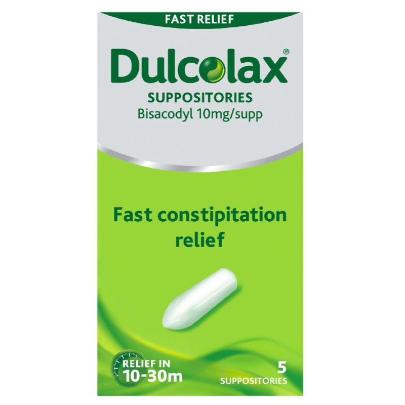 Dulcolax Constipation Relief  Suppository 5s
