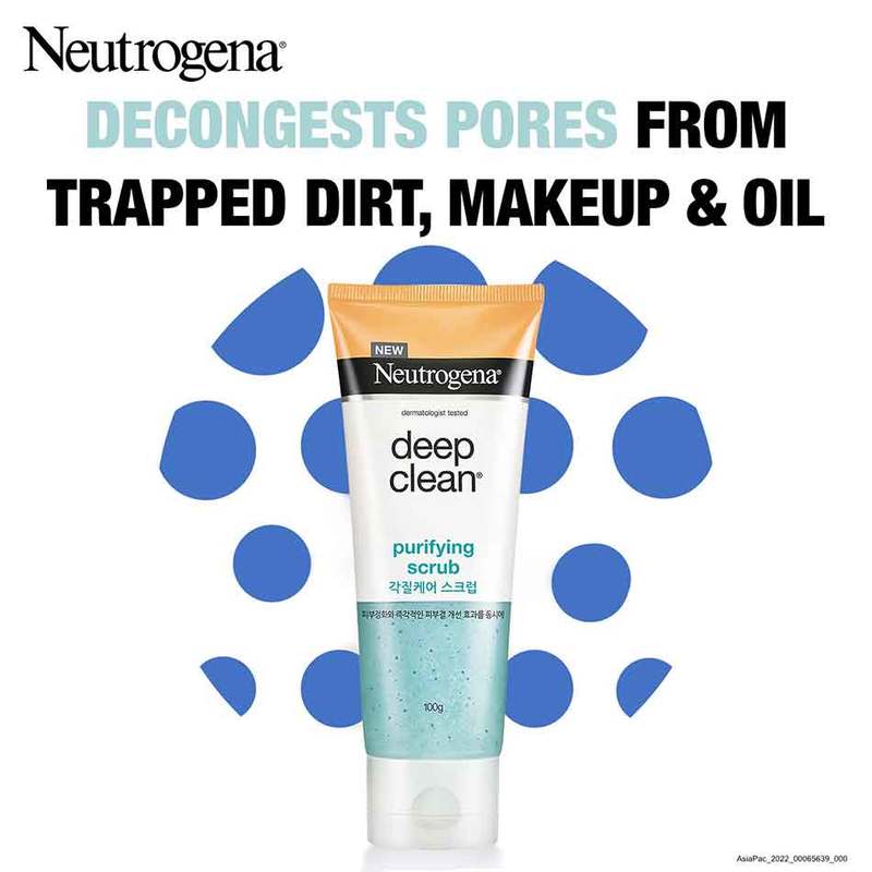Neutrogena Deep Clean Purifying Scrub, 100g