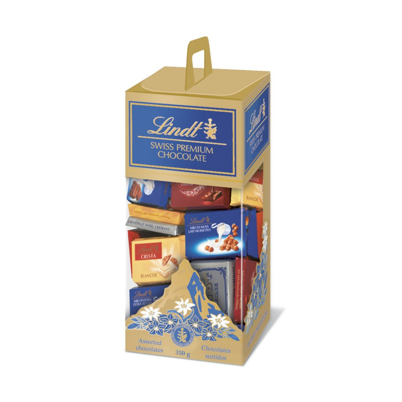 Lindt Swiss Naps Carrier Box 350g