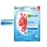 Garnier Serum Mask - Hydra Bomb Pomegranate Super Hydrating Replumping Tissue Mask